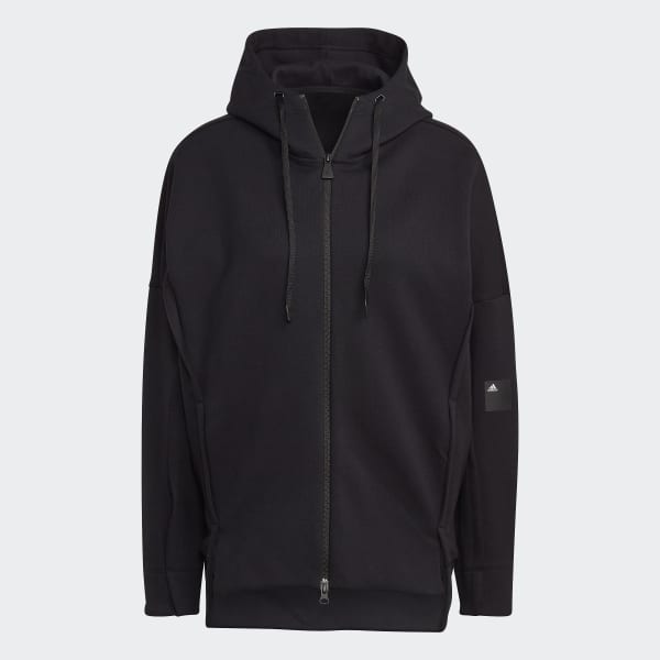 Svart Mission Victory Loose Fit Full-Zip Hoodie SD278