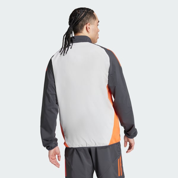 Grey Benfica Tiro 24 Competition Presentation Jacket