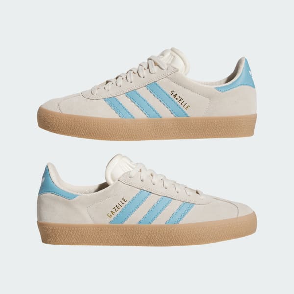 【adidas】GAZELLE ★JH5398★ ホワイト/ブルー ユニセックス adidas Originals Gazelle Core White Royal Blue Gold Men
