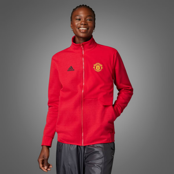 Giacca Anthem Manchester United FC Rosso adidas adidas Italia