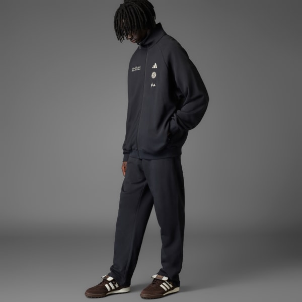 Schwarz FC Bayern München BSTN Trainingsjacke