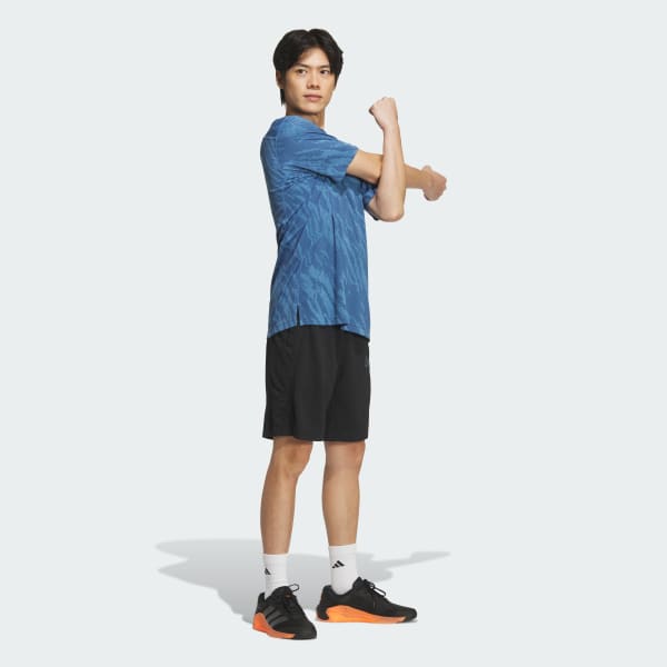 ブラック テック エッセンシャルズ クール タッチ レギュラーフィット ステルス スリーバー 9インチ ショーツ