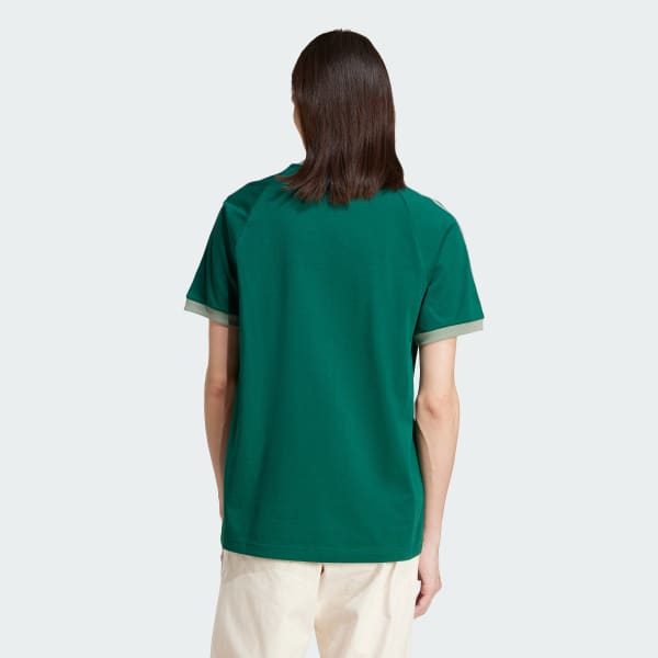 Gronn Adicolor Classics 3-Stripes T-skjorte