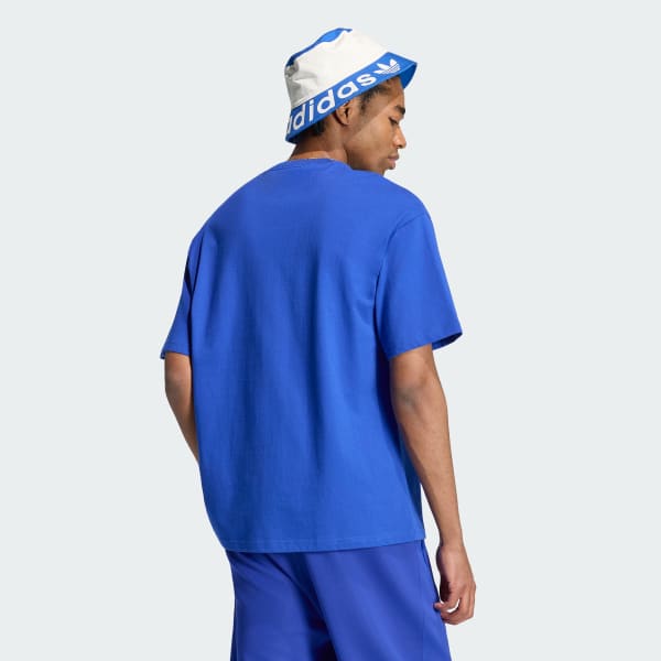 Azul CAMISETA TREFOIL ESSENTIALS LOOSE