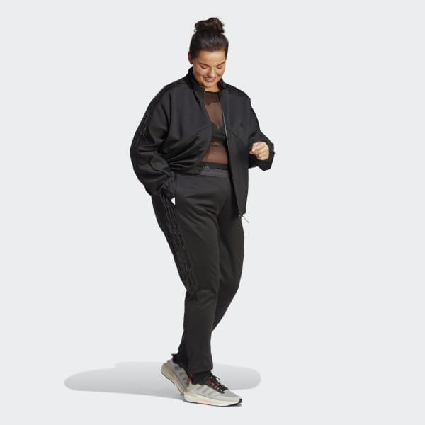 Sort Tiro Suit-Up Advanced Plus Size træningsoverdel