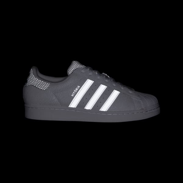 Adidas superstar bianche e viola top