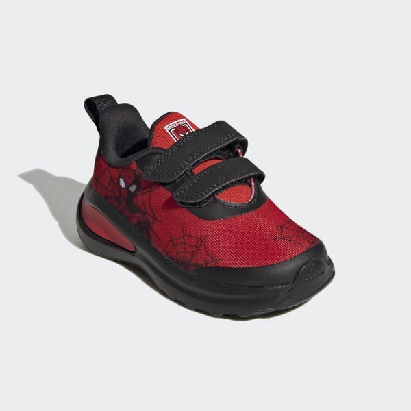 Red adidas x Marvel Spider-Man Fortarun Shoes LUQ41