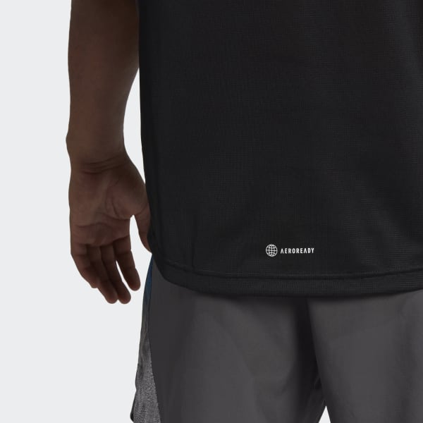 Zwart AEROREADY HIIT Graphic Training Tanktop