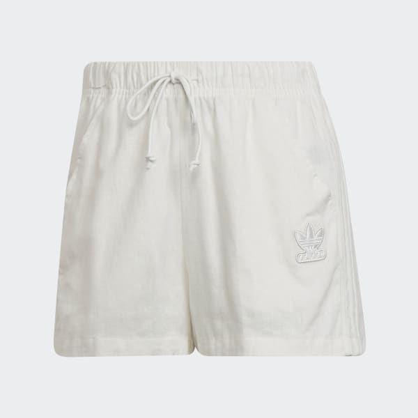 Hvid Linen shorts L9966