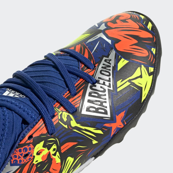 Adidas Nemeziz Messi 19 3 Turf Shoes Blue Adidas Canada