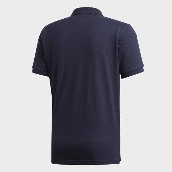 Blue 3-Stripes Polo Shirt
