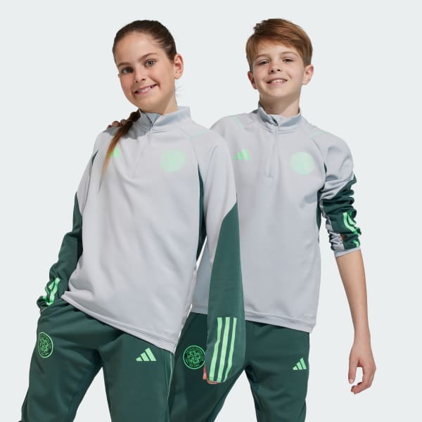 adidas Celtic FC Tiro 23 Training Top Kids - Grey