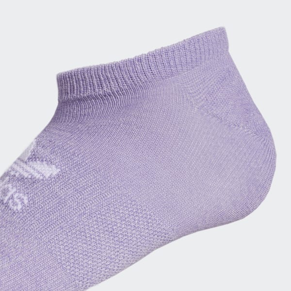 Purple Classic Superlite No-Show Socks 6 Pairs