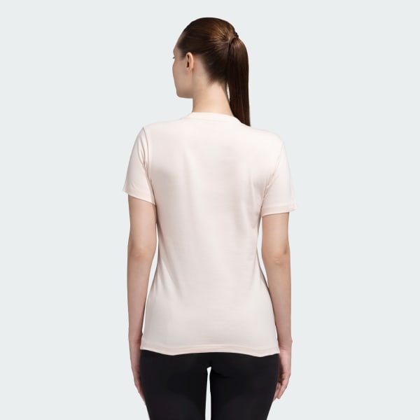 Pink ESSENTIALS BIG LOGO TEE