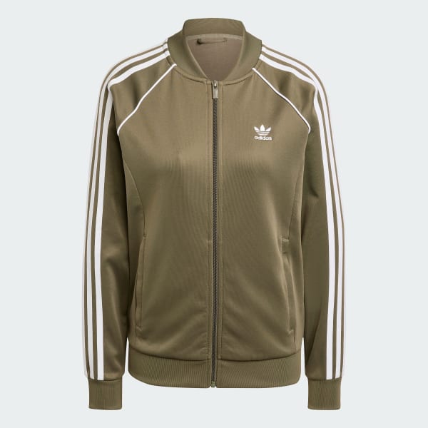adidas Adicolor Classics SST Track Jacket Green Free Shipping with adiClub adidas US