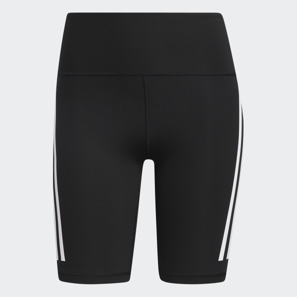 Μαύρο Optime Trainicons 3-Stripes Bike Short Leggings