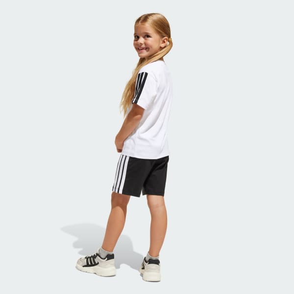 White Essentials Tee Set Kids