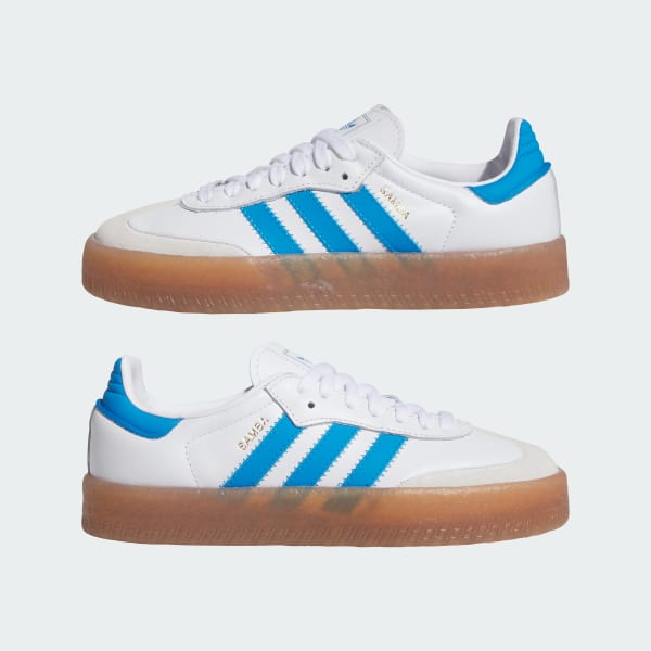 adidas Sambae Shoes Kids - White | Free Shipping with