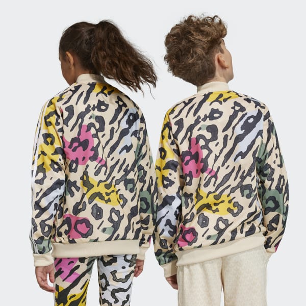 Escupir Especificado apaciguar adidas Animal Print SST Track Jacket - Beige | Kids' Lifestyle | adidas  Originals