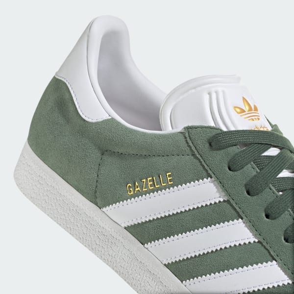 Adidas gazelle outlet mens trace green