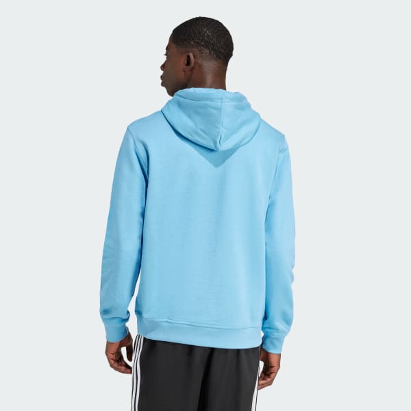 adidas Trefoil Essentials Hoodie Blue adidas India