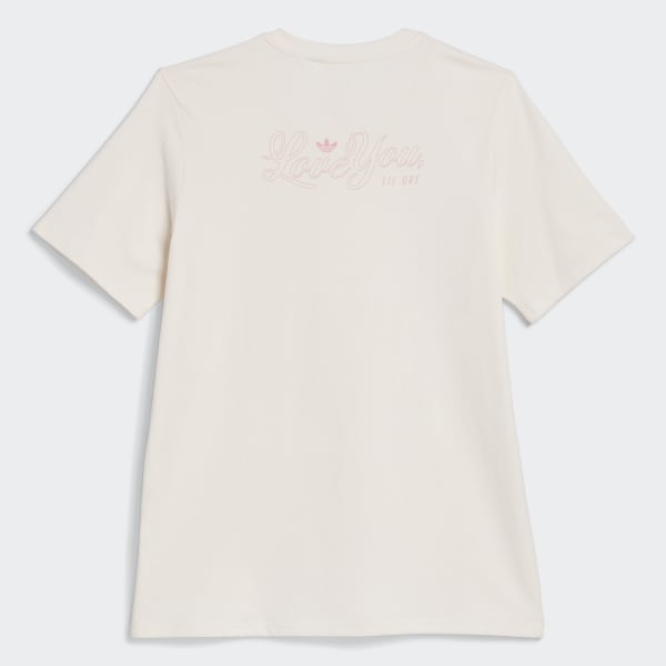 Branco T-shirt Message Lil Dre IF785