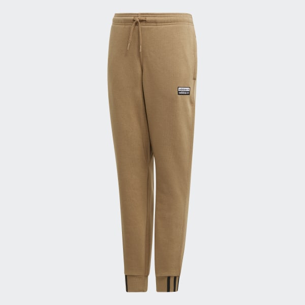 brown adidas pants