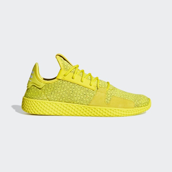 adidas pharrell tennis hu yellow
