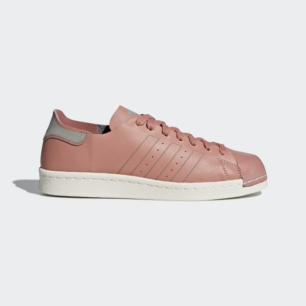 Adidas superstar 80s hombre rosas