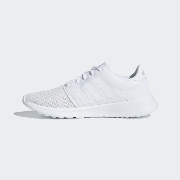 Adidas Cloudfoam Qt Racer Shoes White Adidas Us