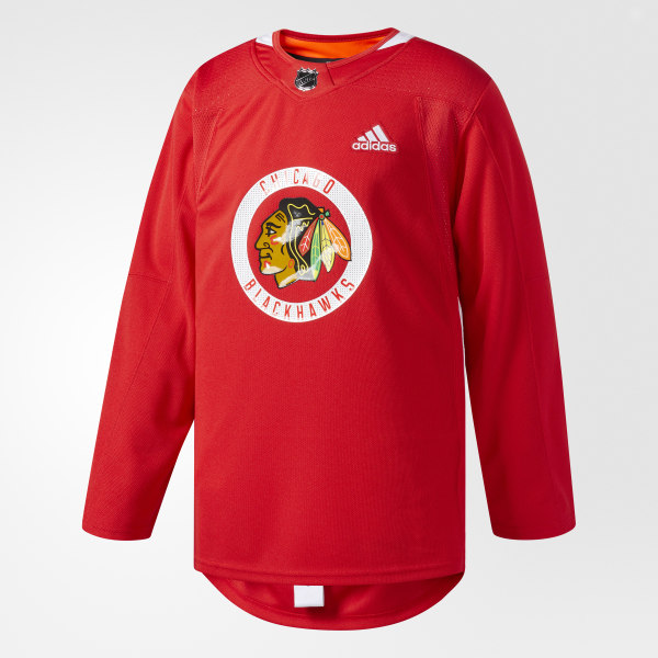 blackhawks practice jersey