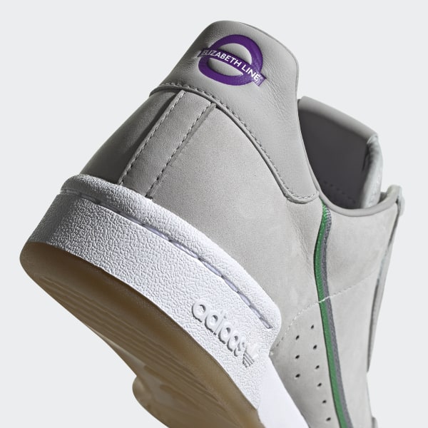adidas Originals x TfL Continental 80 Shoes Grey | adidas UK New Boys adidas Black Originals X Tfl Continental 80 Nubuck