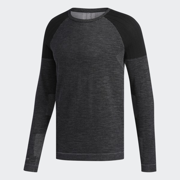 ADIDAS Performance da uomo 3s PERFORMANCE CREW C 6p 6 PAIA NERO