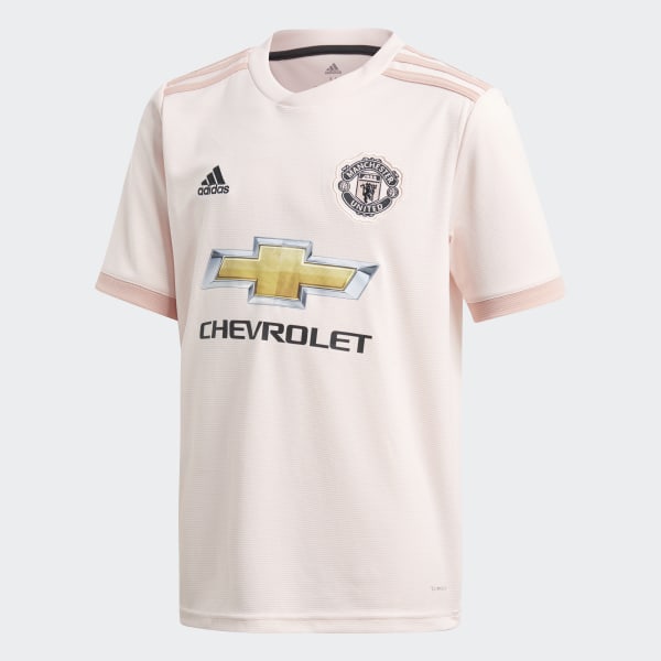 Camiseta segunda equipación Manchester United - Rosa adidas 