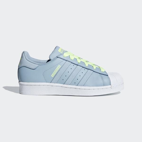 superstar adidas blauw