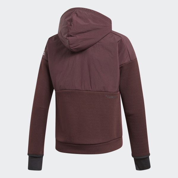 adidas Mädchen ID Stadium Closed Hem Heathered Kapuzen Jacke adidas Mädchen ID Stadium Closed Hem Heathered Kapuzen Jacke
