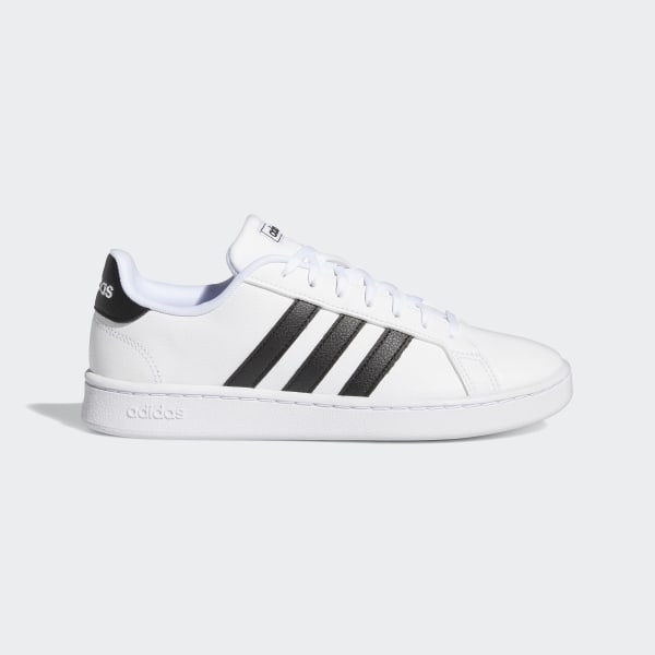 adidas trainers black and white