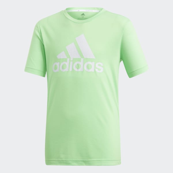 Adidas lime green t shirt