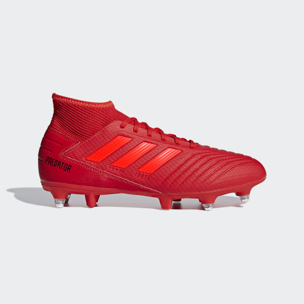red adidas rugby boots