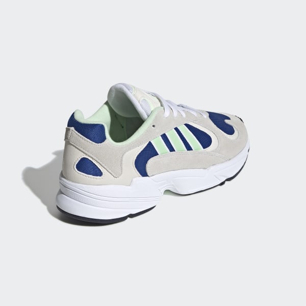 Yung-1 Shoes Cloud White / Glow Green / Collegiate Royal EE5318