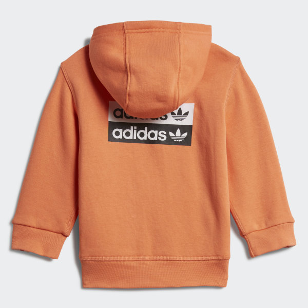 coral adidas hoodie