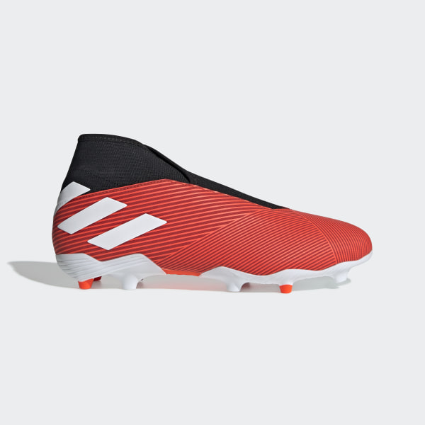 Adidas Nemeziz 19 3 Firm Ground Boots Red Adidas Uk