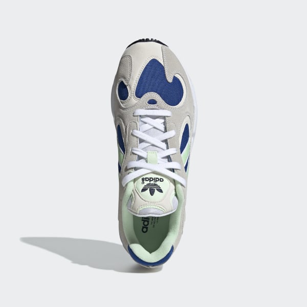 Yung-1 Shoes Cloud White / Glow Green / Collegiate Royal EE5318