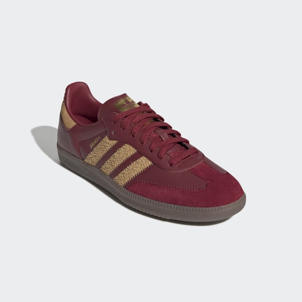 adidas samba og burgundy
