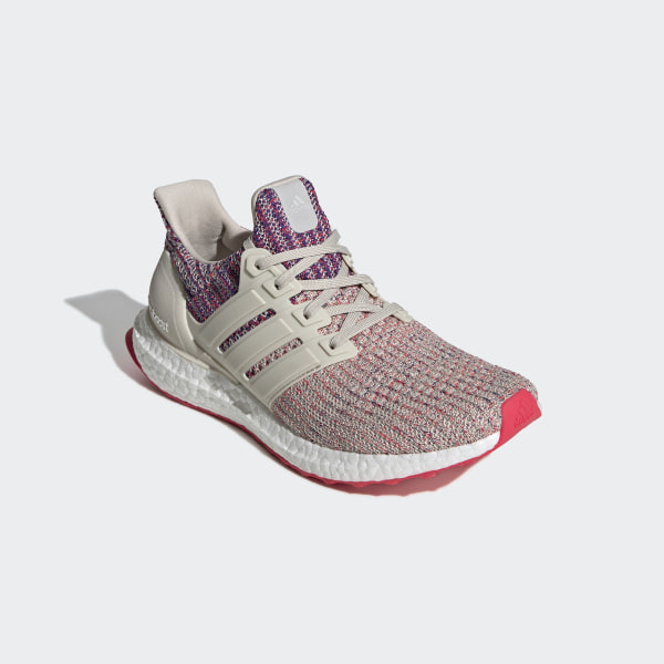 Giày ADIDAS ULTRABOOST 4.0 WHITE WITH RED Shopee
