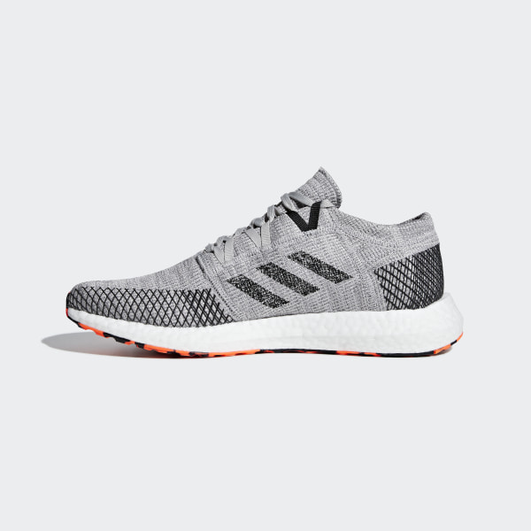 adidas Pureboost Go Shoes Grey | adidas US ADIDAS PUREBOOST GO AH2324 GreyBlack Orange Mens Size 10