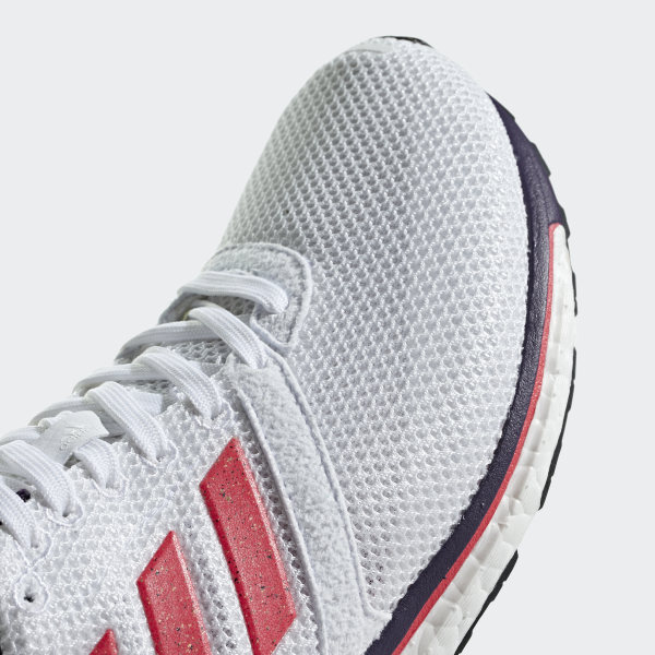 Adidas Adizero Boston 7 W Grey TwoCloud WhiteShock Red Adidas Adizero Boston 7 W Grey TwoCloud WhiteShock Red