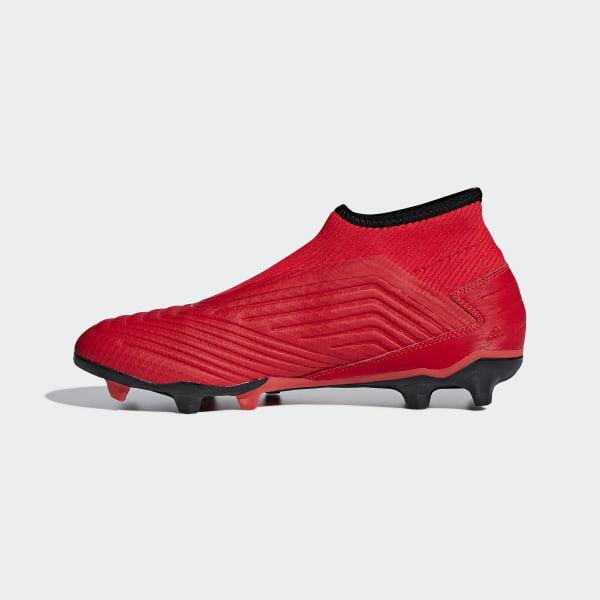 Adidas Predator 19 3 Laceless Firm Ground Cleats Red Adidas Us