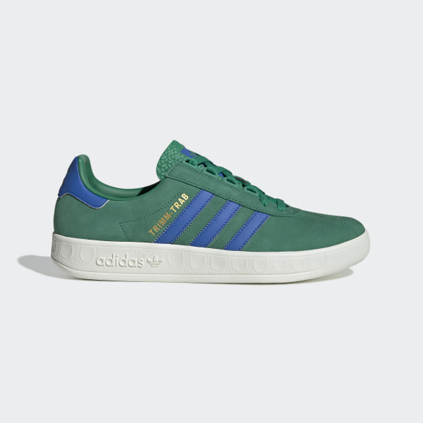 adidas trimm trab green and white