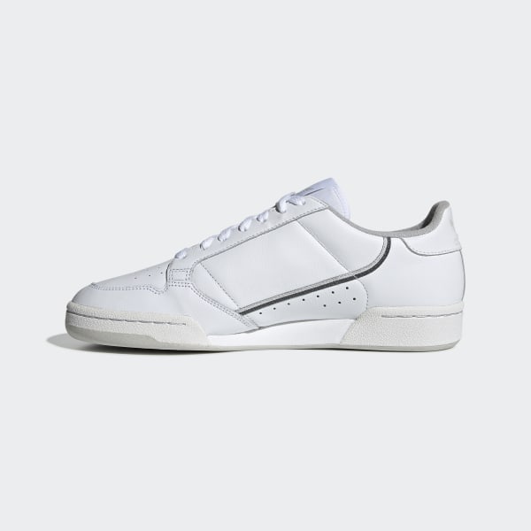 adidas continental 80 weiß grau